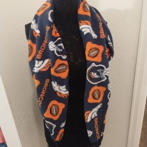 Source Unknown Blue and Orange Sports Scarf